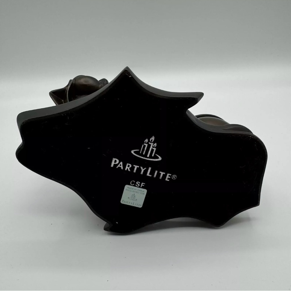 PartyLite Holy Night Tealight Holder P8262 Bronze Holy Family Christmas Nativity - Picture 13 of 13
